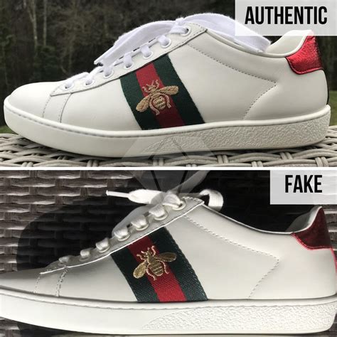 fake tiger gucci ace|how to tell gucci ace.